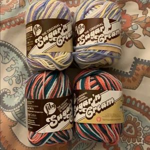 COPY - Sugar and cream cotton yarn lot 4